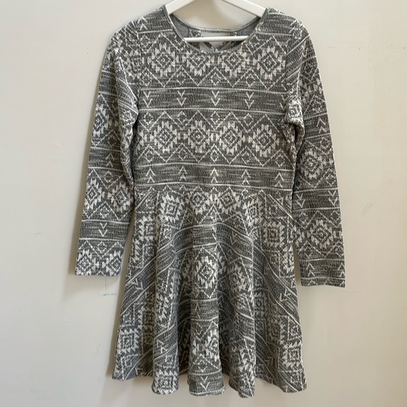 The Children’s Place gray long sleeve Skater Dress size XXL 16 - Picture 7 of 7